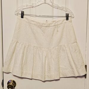 J. Crew Textured Cotton Skirt Size 6